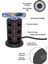 Yeni Akım Korumalı 2.4A Kule Priz Kablosuz Şarj Istasyonu 12X Soketli 2×type-c1x USB çıkışı Wireless Kablolu Priz 3