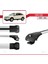 Ford Edge 2007-2014 Arası ile Uyumlu Ace-1 Ara Atkı Tavan Barı Gri 2 Adet 3