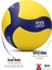 Semi-Pro Voleybol Topu Lamineli Beton Zemin Softtouch Iç-Dış Mekana Uygun 8 Panel Sarı-Mavi GSV101 3