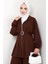 Dilsa Kemerli Oysho Ikili Takım 1607 - Kahve 2