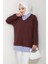 Gömlek Yaka Oysho Tunik 1612 - Acı Kahve 4