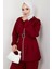 Dilsa Kemerli Oysho Ikili Takım 1607 - Bordo 2