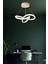 Quina White Tek Renk Modern Sarkıt LED Avize 1