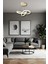 Quina White Tek Renk Modern Sarkıt LED Avize 4