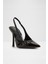 Mystie Ayakkabı Orta Boy Topuklu - Siyah 4