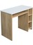 Junıor Plus Çalışma Masası Öğrenci Ofis Bilgisayar ve Çok Amaçlı Kullanım 45X90 cm Lefkas Meşe & Beyaz 8