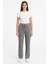 Kadın Gri melanj Eşofman PANTOLON-P3045 1