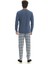 Mooncover Erkek Kışlık Baba-Oğul Kombinli Pijama Takımı Jeans 4