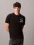 Calvın Kleın Erkek Marka Logolu Organik Pamuklu Günlük Kullanıma Uygun Siyah T-Shirt LV04RC843G Ub1 1