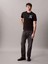 Calvın Kleın Erkek Marka Logolu Organik Pamuklu Günlük Kullanıma Uygun Siyah T-Shirt LV04RC843G Ub1 3