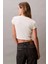 Calvın Kleın Kadın Ekru T-Shirt LV047AB802 Yc9 2