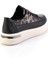 Siyah Leopar Kadın Sneaker K01179300822 3