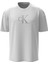 Calvın Kleın Erkek Marka Logolu Organik Pamuklu Günlük Kullanıma Uygun Beyaz T-Shirt LV04RC857G Yaa 1