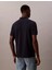 Calvın Kleın Erkek Marka Logolu Organik Pamuklu Polo Yakalı Kısa Kollu Günlük Kullanıma Uygun Şık Görünümlü Lacivert Polo Yaka T-Shirt LV040EM269 Cef 3