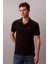 Calvın Kleın Erkek Marka Logolu Organik Pamuklu Polo Yakalı Kısa Kollu Günlük Kullanıma Uygun Şık Görünümlü Siyah Polo Yaka T-Shirt LV040EM269 Ub1 1