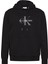 Calvın Kleın Erkek Marka Logolu Kapüşonlu Uzun Kollu Günlük Kullanıma Uygun Siyah Sweatshirt LV04RC282G Ub1 4
