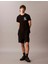 Calvın Kleın Erkek Marka Logolu Organik Pamuklu Günlük Kullanıma Uygun Siyah T-Shirt LV04RC827G Ub1 2