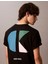 Calvın Kleın Erkek Marka Logolu Organik Pamuklu Günlük Kullanıma Uygun Siyah T-Shirt LV04RC827G Ub1 4