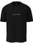 Calvın Kleın Erkek Marka Logolu Organik Pamuklu Günlük Kullanıma Uygun Siyah T-Shirt LV04RC858G Ub1 1