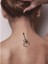 Klasik Gitar Tattoo Geçici Dövme Şablonları Kına Kalıpları 2