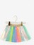 Çok Renkli Gökkuşağı Pullu Kız Çocuk Etek - Dena 6