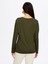 V Yaka Kadın Uzun Kol T-Shirt W26TSH003 4
