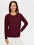 Yuvarlak Yaka Kadın Uzun Kol T-Shirt BW26TSH005 1