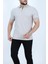 Polo Yakalı Fermuarlı Kısa Kollu Erkek Jakarlı Tişört 1
