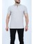 Polo Yakalı Fermuarlı Kısa Kollu Erkek Jakarlı Tişört 2