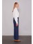 Mavi Paça Dikiş Detaylı Wideleg Jean 8
