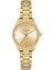 DK.1.AG1402.06 Çelik Kordon Çelik Kasa 5 Atm Suya Dayanıklı Altın Renk Kadın Kol Saati 1