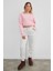 3 Iplik Fiyonk Nakışlı Crop Sweatshirt 3