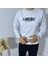 Labubu Sırt Baskı Bisiklet Yaka Sweatshirt 4