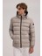 Taş Regular Fit Kapüşonlu Şişme Kışlık Mont 2