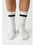 Plus Scorpion 3’lü Çizgili Beyaz Spor Çorap Seti – Nefes Alabilir, Dikişsiz ve Esnek Unisex Model (40–44 Numara) 4