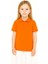Çocuk Polo Yaka Tişört | Turuncu | %100 Pamuk | Unisex | Okul & Günlük Kullanım 2