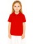 Çocuk Polo Yaka Tişört | Kırmızı | %100 Pamuk | Unisex | Okul & Günlük Kullanım 2