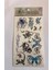 Tribal Kelebekler Yapıştırma Sticker Dövme Geçici Dövme Temporary Tattoos 1