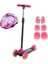 Mavi Twist Işıklı Scooter Kask Seti 2-7 Yaş Arası Çocuklar İçin Güvenli Eğlence 2