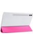 Galaxy Tab S9 Fe Plus Uyumlu Smart Cover Standlı 1-1 Kılıf Pembe 4