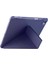Apple iPad Air 13 2025 M3 Uyumlu Tri Folding Kalem Bölmeli Standlı Kılıf Lacivert 2