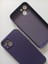 İphone 13 İle Uyumlu LOGOSUZ Kamera Korumalı Lansman Içi Kadife Silikon Kılıf 2