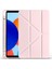 Xiaomi Redmi Pad Se 8.7 Uyumlu Tri Folding Kalem Bölmeli Standlı Kılıf Rose Gold 2