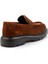 Taba Hakiki Deri Erkek Loafer Ayakkabı E01310113202 3