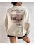 Unisex Brooklyn 1898 Baskılı Oversize Sweatshirt 1