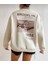 Unisex Brooklyn 1898 Baskılı Oversize Sweatshirt 2