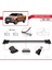 Ford Ranger (P375) 2011-2022 Arası ile Uyumlu Fly Model Ara Atkı Tavan Barı Gri 2 Adet 4