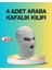 Araç Koltuk Başlığı Kılıfı 4’lü Set Komik ve Fonksiyonel 1
