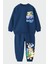 Erkek Çocuk Bluey Baskılı 3 Iplik Pamuklu Kumaş Alt Üst Takım 1
