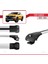 Ford Ranger (P703) 2022-2024 Arası ile Uyumlu Ace-1 Ara Atkı Tavan Barı Gri 3 Adet 3
